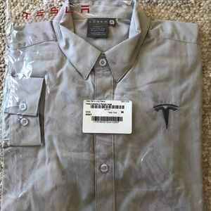 Tesla Gray Dress Shirt